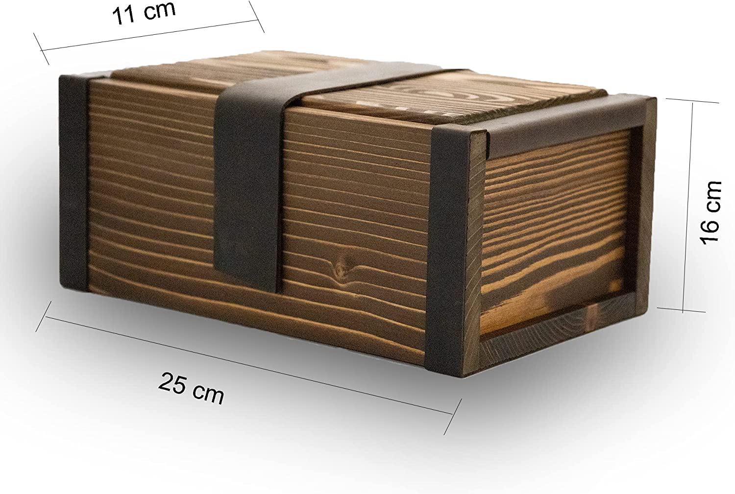 Lava Dragon Egg with Stand,Ancient Dragon Map,Dragon Letter and Rustic Leather Pouch in a Vintage Wooden Box - Image 6